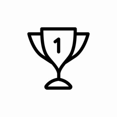 cup award icon sign vector