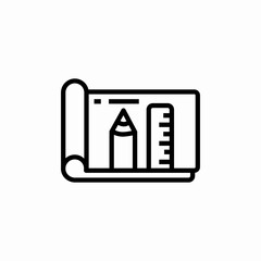 drawing album icon sign vector