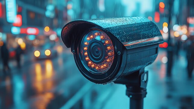 Discussion on edge computing benefits in urban settings during a rainy evening