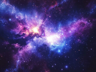 Obraz premium Celestial background with copy space