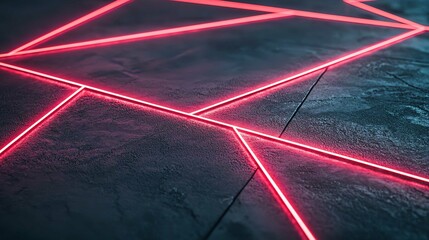 Nighttime Motion Blur of Cars and Trucks on a Busy Highway