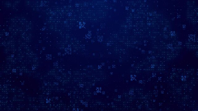 Hi Tech Network Connection Grid. 3D Style Design Design Technology Science Event. Big Data Visualization. Cyber Numbers HUD Background. Matrix particles grid virtual reality. Smart build Grid core