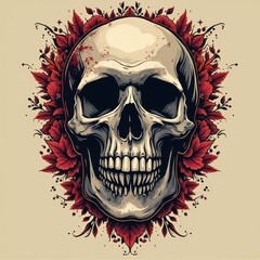 Skull T-Shirt Design