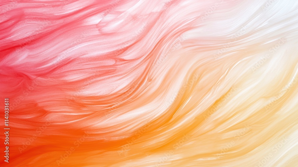 Aufkleber dynamic abstract patterns in warm colors digital artwork vibrant environment artistic viewpoint conc