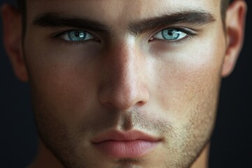 Obraz premium Guy man caucasian adult person young male face portrait handsome attractive