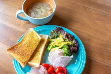 健康的なモーニング