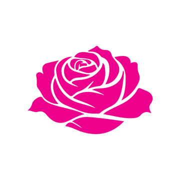 recommend clip art: Flower rose clip art design on plain white transparent isolated background for card, shirt, hoodie, sweatshirt, apparel, card, tag, mug, icon, poster or badge