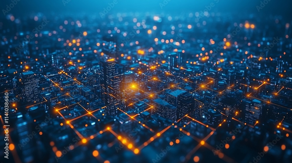 Poster exploring the future of edge computing in urban environments with smart technology