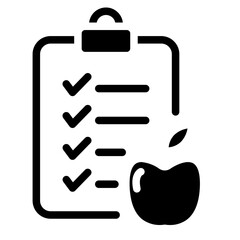 Diet plan icon