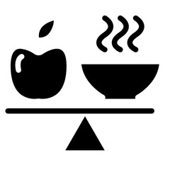Balanced Diet Icon 