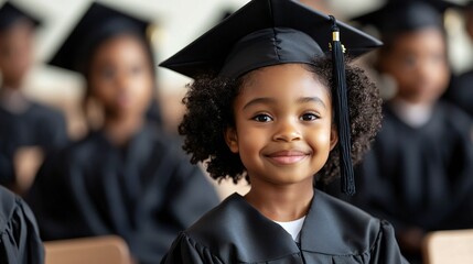 Black History Month Happy Graduate Preschool Graduation Ceremony Celebration
