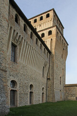 una torre del Castello di Torrechiara (Parma)