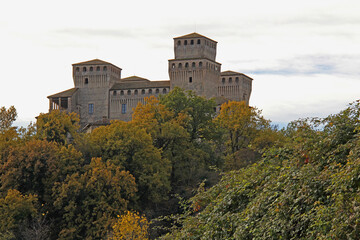 Obraz premium il Castello di Torrechiara (Parma)