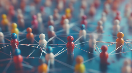 Company recruiting or hiring concept, talent pool