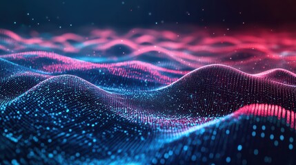Abstract Red Geometrical Background . Connection structure. Science background. Futuristic Technology HUD Element . onnecting dots and lines . digital background with particles . 