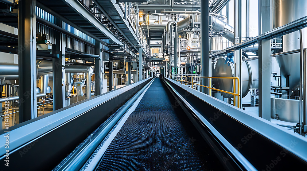Poster conveyor system transports biomass to pyrolysis reactor for biochar production