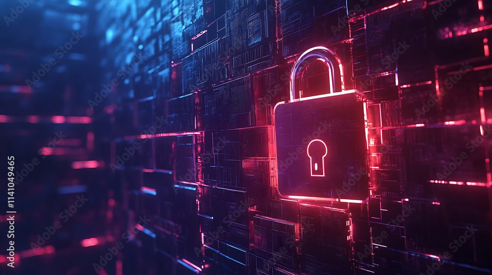 Poster data protection and cyber security on internet server network with secure login to protect privacy f