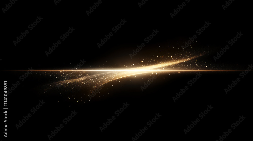 Aufkleber diagonal light beam crossing dark background creating dramatic effect for black friday advertisement