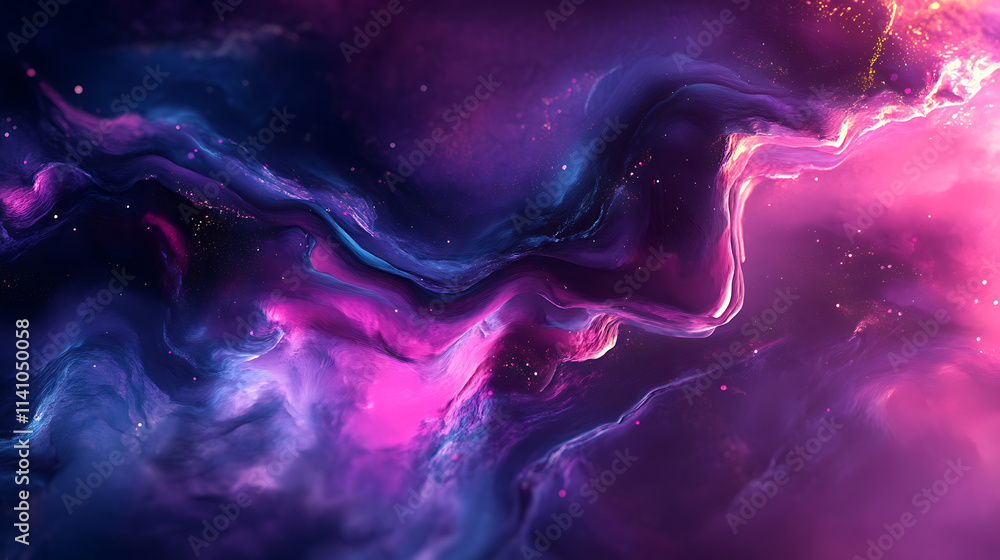 Poster digital background, can be used in the description of network abilities, technological processes, di
