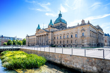 Bundesverwaltungsgericht, Leipzig, Sachsen, Deutschland 