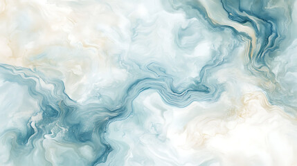 Obraz premium Abstract light blue and cream white pastel watercolor background banner