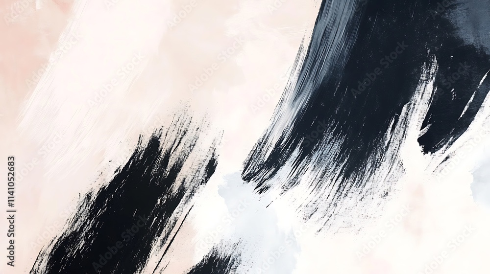 Aufkleber elegant abstract brushstroke background for web design