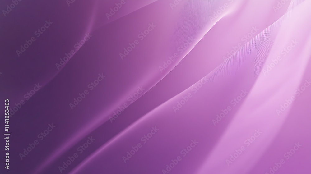 Poster Abstract purple blurred background with a gradient light rays and shadows