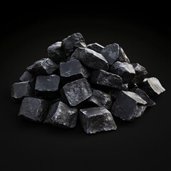 coal on black