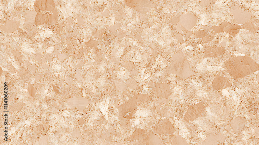Poster background texture of seamless compressed wood particle board, made of tilable light brown pressed r