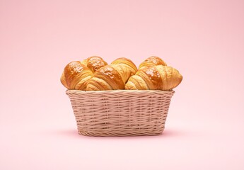 basket with bread