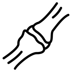 Joint icon. Vector. Isolated.