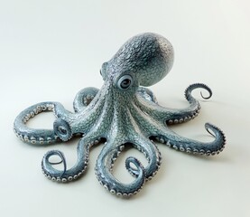 Obraz premium octopus on black