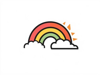 abstract rainbow background