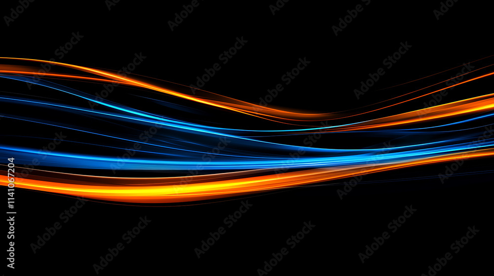 Poster abstract blue technology background with binary code 1 and 0