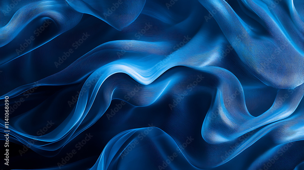 Poster abstract blue square element shape background