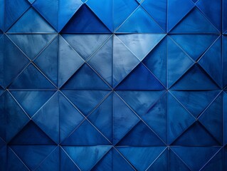Obraz premium Blue Jewel background with a bold solid deep sapphire blue base