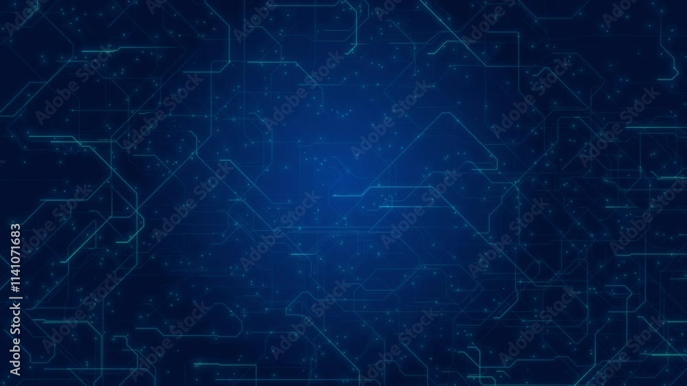 Poster abstract tech finance fintech 3d background abstract pixel pattern. geometric figures dots business 