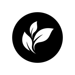 Leaf icon illustration