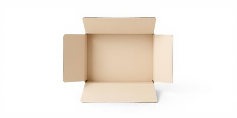 Obraz premium Carton box dieline for bottle package mockup with die cut lines and folds, box, packaging design, label