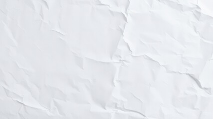 Obraz premium Crumpled aged paper texture with wrinkles and creases, abstract, texture