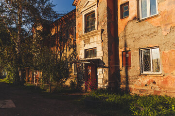 The old house in autumn