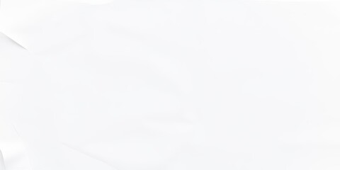 Obraz premium White creased poster texture with visible folds and creases, empty, folded