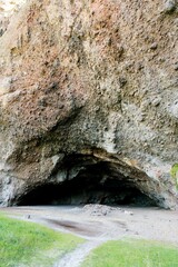 Long Beach Sea Cave, Dramatic Coastal Landscape