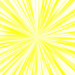 Fototapeta premium Sun light rays image. 