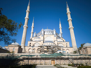 Medieval Selimiye Mosque in city of Edirne, Turkey