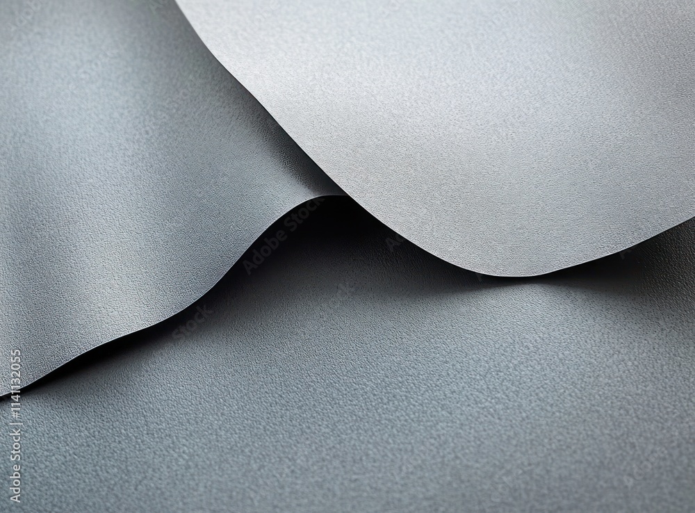 Poster gray paper sheet texture with soft lighting and minimalist abstract design