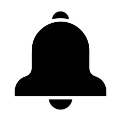 Notification bell icon. Concept of alert, reminder, and alarm.