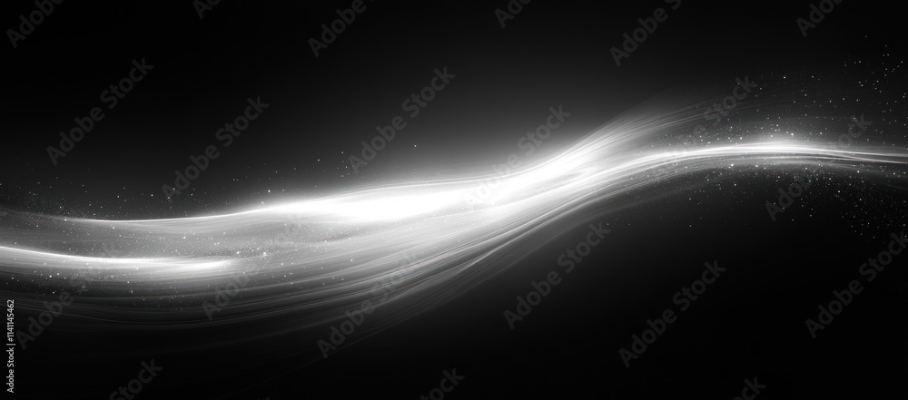 Poster black gradient background noise texture abstract monochrome design with dramatic lighting and soft f