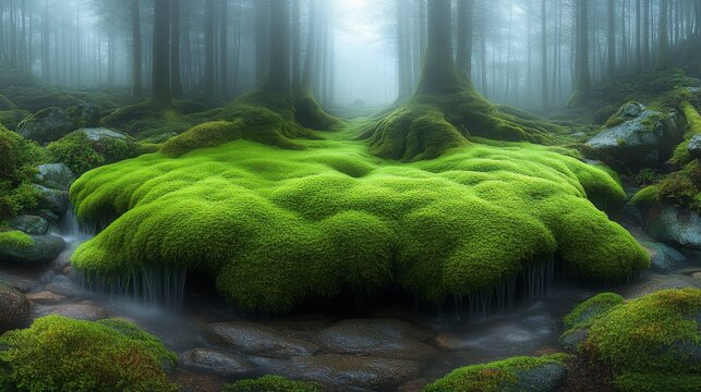 Realistic portrayal of a lush forest drenched in sunlight, a visual celebration of nature's beauty and a reminder of the importance of habitat conservation.