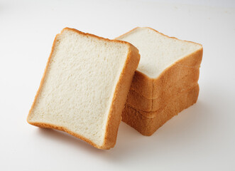 食パン　4枚切り　白バック